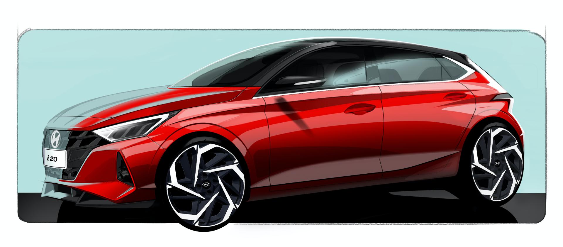 2020-Hyundai-i20-official-design-sketches-1