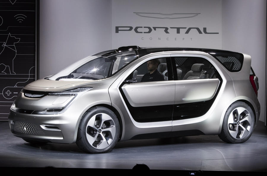 FCA Portal Self-Driving Concept World Debut