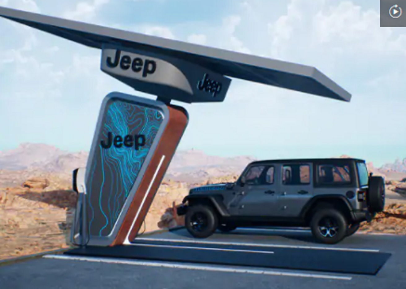 Jeep-Solar-Charging-Station