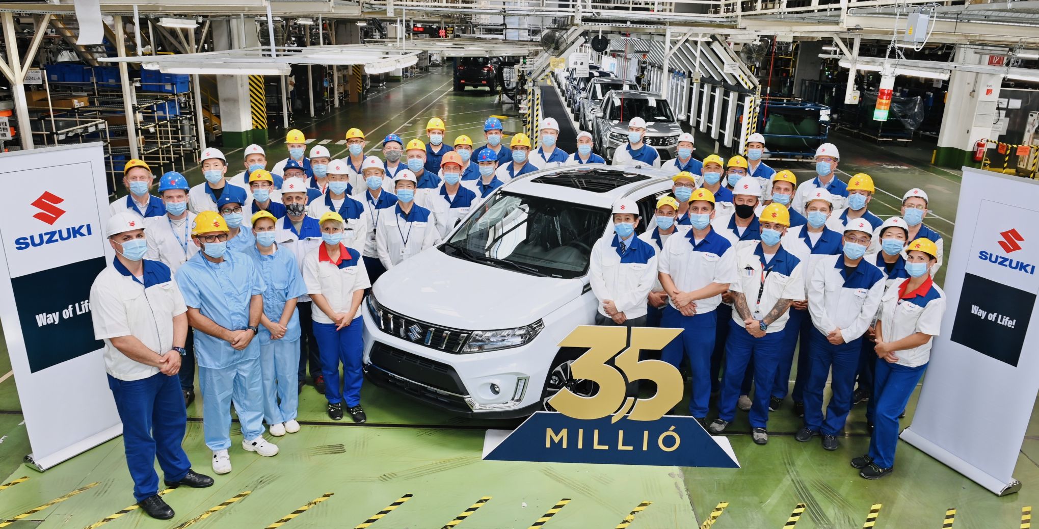 Magyar_Suzuki_Zrt_3.5_milliomodik_legyartott_Suzuki